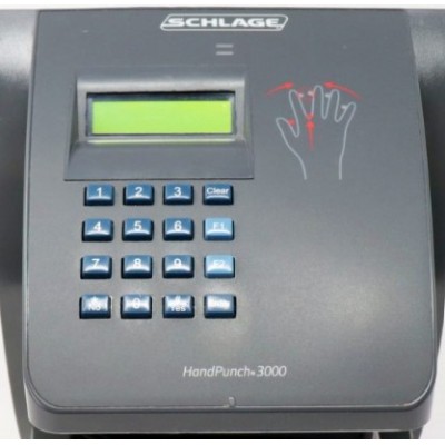 Clavier et afficheur pour biométrie HANDPUNCH 1000, HP1000 : S_TP_HP_2000