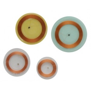 Disc tags 125KHz adhésif souple et transparent