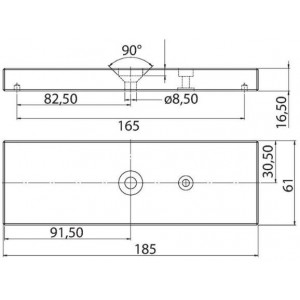 Ventouse électromagnétique 500Kg 12-24 Vdc