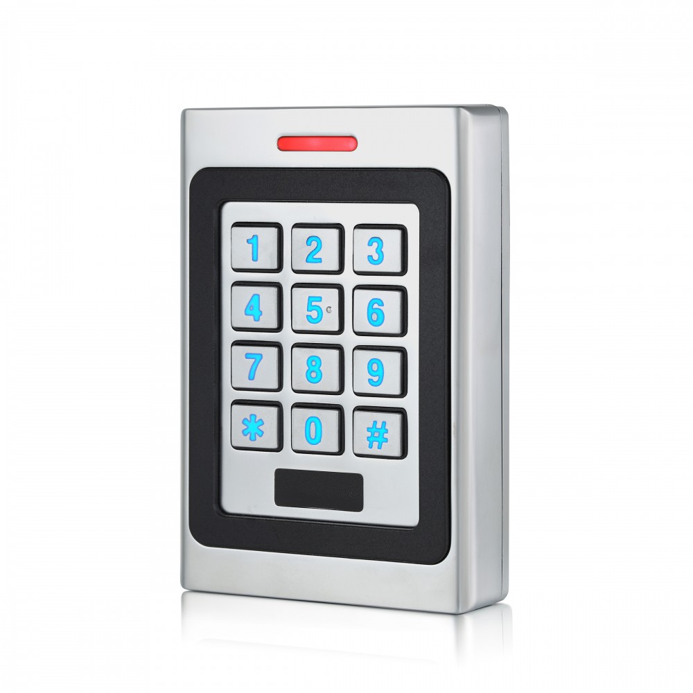 Lecteur de badges RFID 125KHz  et code clavier autonome pour sécuriser l'entrée de PME